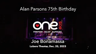 Joe Bonamassa - Alan Parsons 75th Birthday - One minute clip