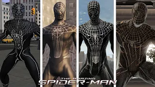 The Amazing Spider-Man (2012) Black Suit Evolution in Spider-Man Games