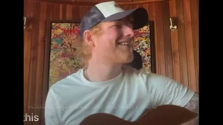 New York - Ed Sheeran - insta live 20/05/24