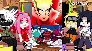 Team 7 react to Baryon mode -- Naruto -- Boruto -- Naruto react Compilation