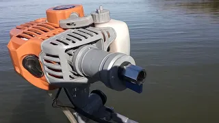 Тюнинг лодочного мотора Carver MHT 3.8S.