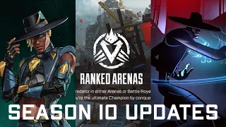 APEX LEGENDS SEASON 10 UPDATES! | NEW LEGENDS SEER, RANKED ARENAS, RAMPAGE LMG