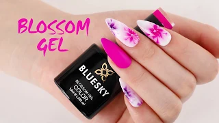 Bluesky Blossom Gel | Nail Art Tutorial