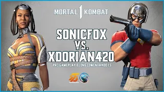 SONICFOX VS XDORIAN420 | TANYA VS PEACEMAKER | 【Mortal Kombat 1】[ES]