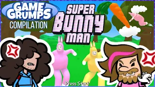 Dan and Arin Screwing Each Other Over in Super Bunny Man | Game Grumps Compilation