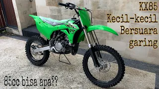 Review motor trabas murah Kawasaki kx85, suara 2 tak nya buat eargasm