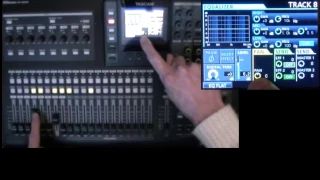 Tascam DP24/32SD Tutorial 6A: Advanced 8-track mixer