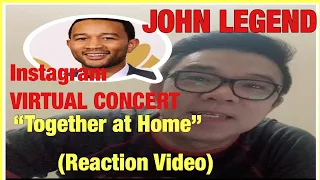 JOHN LEGEND ONLINE CONCERT|BRIDGE OVER TROUBLED WATER, BEAUTY & THE BEAST,ALL OF ME|TOGETHER AT HOME