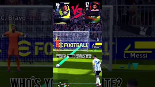 Messi vs C.Bravo penalty kick challenge || #efootball