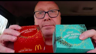 New McDonalds Festive Stack & Crispy Chicken Review 4 Way Review