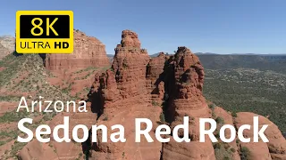 Sedona Red Rock State Park - Arizona 8K [Ultra HD] - Drone views