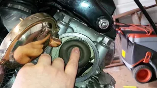 Virago engine timing check