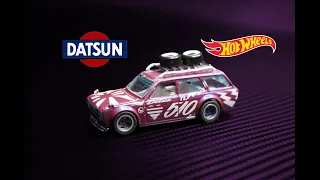 DATSUN WAGON 510 PREMIUM CUSTOM HOT WHEELS 4K