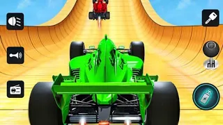 Formula car Racing stunts simulator 2021-impossible car mega Ramp 3D Android Gameplay