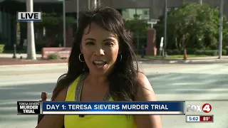 Day one of the Sievers murder trial