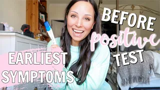 HOW I KNEW I WAS PREGNANT BEFORE BFP! ... EARLIEST PREGNANCY SYMPTOMS 1DPO - 12DPO