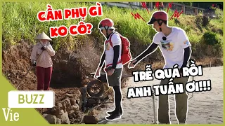 Kiều Minh Tuấn ham học hỏi mọi nơi, thấy ai cần giúp đỡ là bay vô phụ liền | Hậu trường 2 Ngày 1 Đêm