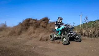 YFZ450R small fragment slow motion