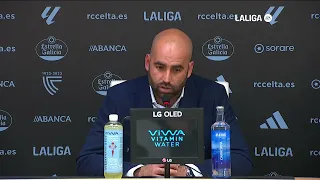 Rueda de prensa RC Celta vs Villarreal CF