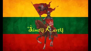 lithuanian war song. with subtitle lithuania, english and indonesia:Šimtų Kartų