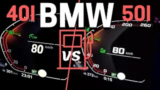 FUEL CONSUMPTION TEST ⛽ BMW 5 Series 540i G31 vs BMW M850i G14