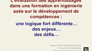 Partie 1-Conférence midi Jacques Tardif, professeur émérite Université de Sherbrooke