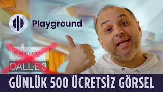 Ücretsiz 🆓 Günlük 500 Görselli Playground v2.5: Midjourney ve Dall-e 3'den Çok Daha İyi 🤖🎨