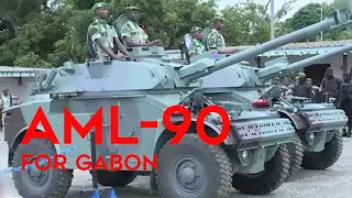 French AML-90 Enhanced For Gabon - Favorite Combat Vehicle In Africa