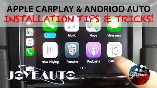 Porsche - Wireless Apple CarPlay & AndroidAuto Installation Gotchas - WATCH THIS FIRST!