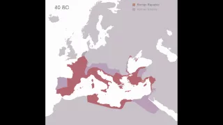 Animated History of the Roman Empire  510 BC - 1453 AD