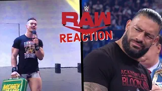 Theory Interrupts Roman Reigns And The Bloodline (Reaction) | WWE Monday Night Raw 7/25/2022