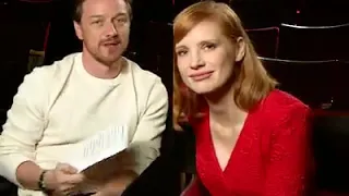 Le B2B de James McAvoy et Jessica Chastain