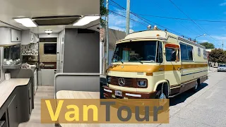 VAN TOUR ‼️ MIRÁ nuestra casa completa 💣