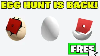 *NEW* ROBLOX EGG HUNT IS RETURNING WITH INSANE FREE ITEMS! 😱 🥳