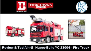 Nicht ganz so Happy! Review Happy Build YC 23004 - Fire Truck