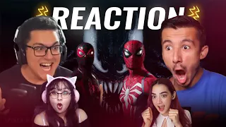 VENOM?!?!? | Marvel's Spider-Man 2 VENOM Reveal Reaction | Compilation