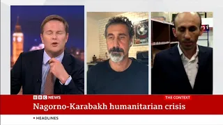 BBC World News -  The Context - Serj Tankian / Artak Beglaryan Interview August 31, 2023