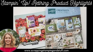 Stampin' Up! Retiring Items From The 2019-2020 Annual Catalog and 2020 January-June Mini Catalog