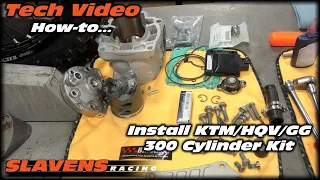 How-to Install KTM HQV GG 300 Cylinder Kit