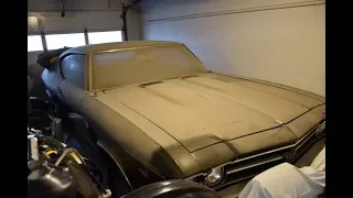 EARTH MOVING 2,200 MILE 1969 SS396 CHEVELLE L78 FOUND!!!