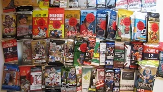 93 Random Trading Card Pack Break / Football Baseball Basketball Hockey Golf