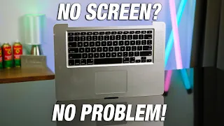 Turning A Free Scrap Macbook Into A Desktop PC!