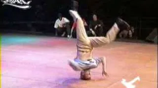 Bboy Speedy at BOTY 2002