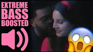 Lana Del Rey - Lust For Life ft. The Weeknd (BASS BOOSTED EXTREME)🔊💯🔊
