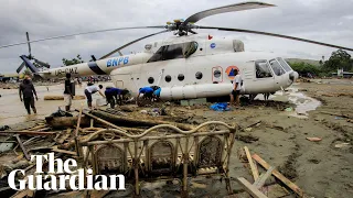 Flash floods cause devastation in Indonesia