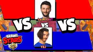 GERÇEK YOUTUBER TURNUVASI! Brawl Stars (LAZ&YBJ)