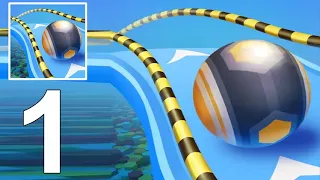 Action Balls: Gyrosphere Race - Gameplay #1  (Android)