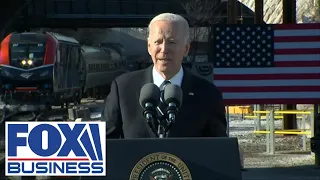 Biden visits Baltimore to tout infrastructure plan