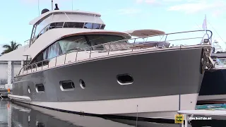 2022 Belize 66 Daybridge Luxury Yacht - Walkaround Tour - 2021 Fort Lauderdale Boat Show