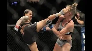 AMANDA NUNES VS HOLLY HOLM AWESOME KO